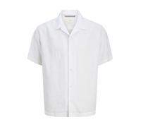 Jack & Jones Lawrence Linen Short Sleeve Shirt Blanc M Homme