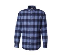 JACK & JONES Chemise 'JWHJOSHUA' indigo / bleu-gris / bleu chiné, Taille S