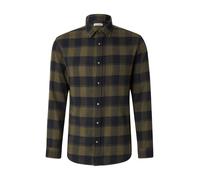 JACK & JONES Chemise 'JWHJOSHUA' marine / sapin, Taille L