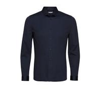 JACK & JONES JJPRPARMA T-Shirt L/S Noos, Bleu (Navy Blazer), XS Hommes