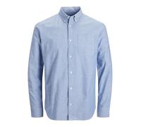 Jack & Jones Blubrook Oxford Long Sleeve Shirt Bleu 2XL Homme