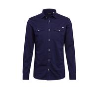 Jack & Jones Homme Jjesheridan Shirt L/S Noos Chemise en Jean, Bleu (Dark Navy Fit : Slim)., XL EU