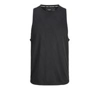 JACK & JONES CNZ Débardeur de Sport pour Homme, Noir, M