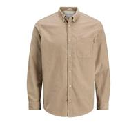 JACK & JONES Cord Jjeclassic T-Shirt en Velours côtelé L/S Sn, Vaisselle, M Hommes