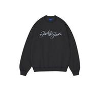 JACK & JONES Crew Neck Jorinwood Sweat à col Rond FST JNR, Noir, 152 Homme