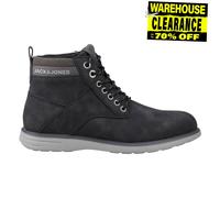 Jack & Jones Denver Combo Designer Bottes Casual À Cheville Pour Hommes Noires