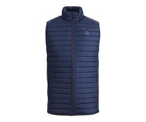 JACK & JONES Doudoune Sans Manches | Coupe droite, bloc de couleurs, sans manches, régulier, décontracté, température maximale de 30 °C, processus doux