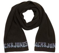 JACK & JONES Écharpe Jacwaffle Scarf pour homme, Schwarz, taille unique