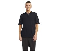Jack & Jones Emil Knit Short Sleeve Polo Noir XL Homme