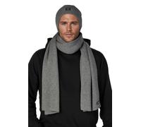 JACK & JONES Ensemble bonnet et écharpe pour homme 2 en 1 - Ensemble bonnet d'hiver - Noir, bleu, gris, beige