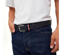 JACK & JONES Ceinture 'Espo' bleu marine / rouge / noir / blanc, Taille 90