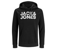 JACK & JONES Sweat-shirt anthracite / blanc, Taille S