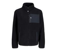 JACK & JONES Fleece Jacket Veste Polaire Jjthatcher, Noir, x_l Hommes
