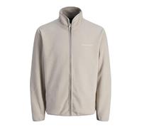 JACK & JONES Fleece Zip High Neck Jcofusion Sweat Polaire zippé à col Haut, Paloma, S Hommes