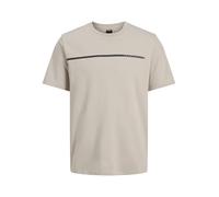 JACK & JONES Full Branding Tee Jcofusion T-Shirt de Marque complète SS Cre JNR, Beige Clair, 14 Ans Hommes