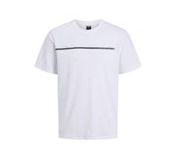 JACK & JONES Full Branding Tee Jcofusion T-Shirt de Marque complète SS Cre JNR, Blanc éclatant, 14 Ans Hommes