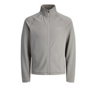 JACK & JONES Full Zip Jcocnz Structure Sweat zippé intégral Sn, Flanelle Grise, L Hommes