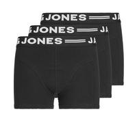 Jack&Jones Garçons Boxer, 3er Paquet - Sense Caleçons, Coton Stretch, Log