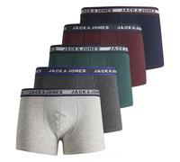 Jack&Jones Garçons Boxer, 5er Paquet - Jacoliver Caleçons, Coton Stretch