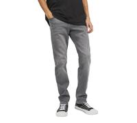 JACK & JONES Glenn Jean slim pour homme en tissu stretch haute performance confortable toute la journée braguette à boutons, gris clair, 29W / 34L