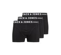 JACK & JONES Grande Taille Homme 3 Paquet Basique Slips en Noir US1L-US4XL