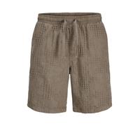 Jack & Jones Grey Jaquard Jogger Reg Jpstjaiden Short de Jogging Gris Jacquard Homme