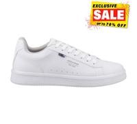 JACK & JONES Homme Jfwhaven Tumble PU Nubuck, Blanc éclatant, 41 EU