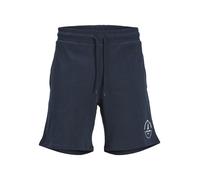 JACK & JONES Homme Grande Taille Short en Taille, 1XL-6XL, Noir, Marine