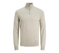 Jack & Jones Emil Half Zip Sweater Beige XS Homme