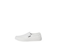 JACK & JONES Homme Jfwbayswater Slip en Toile Basket, Blanc éclatant, 41 EU