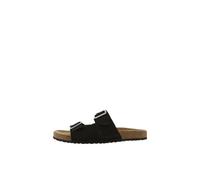 JACK & JONES Homme Jfwlouis Sandales en Daim, Anthracite, 44 EU