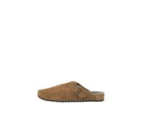 JACK & JONES Homme Jfwlouis Suede Mule Sabots, Cognac, 41 EU