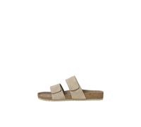 JACK & JONES Homme Jfwmalta Suede Sandal, Plaza Taupe, 44 EU
