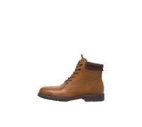 JACK & JONES Bottines à lacets Jfwsolomon en cuir pour homme, miel, 44 EU