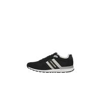 JACK & JONES Baskets basses 'JFWStellar' gris foncé / noir / blanc, Taille 42