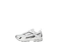 JACK & JONES Homme Jfwtokyo Baskets en Maille, Détails Blancs et Noirs, 44 EU