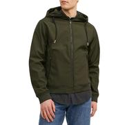 JACK & JONES Homme Jjebasic Softshell Hood Noos Veste, Rosin, L EU