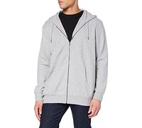 Jack & Jones Homme Jjebasic Sweat Zip Hood Noos Pull cardigan, Gris Clair, EU5XL US3XL/