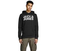 Jack & Jones Corp Logo Hoodie Noir L Homme