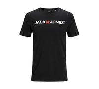 Jack & Jones Homme Jjecorp Logo Tee Crew Neck Noos T Shirt, Noir (Black ), S EU