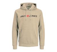JACK & JONES Homme JJECORP Old Logo Sweat Hood, Crockery/REG FIT, M (EU)