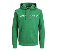 JACK & JONES Homme JJECORP Old Logo Sweat Hood, Verdant Green/REG FIT, M (EU)