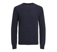 Jack & Jones Pull en maille JJEGlobe Bleu foncé Taille L Homme
