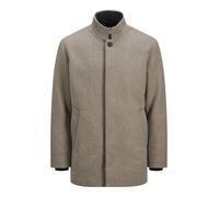 JACK & JONES Homme Jjeharrison Veste En Laine Sn, Greige, XL EU