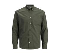 Jack & Jones Oxford Long Sleeve Shirt Vert S Homme