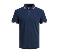 Jack & Jones Homme Jjepaulos Noos Pls Polo, Marine, 5XL Grande Taille EU