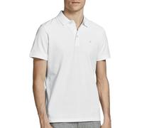 Jack & Jones Homme Jjepaulos Noos Polo, Blanc, XL EU