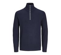 JACK & JONES Homme Jjeperfect Knit Half Zip Sn Pull en Tricot, Sky Captain, XL EU