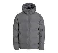 JACK & JONES Homme Jjesoho Puffer Hood Sn, Gris, M EU