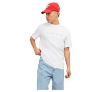 Jack & Jones Homme Jjestar JJ Tee Noos T-Shirt, Blanc, S EU